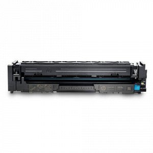 Картридж лазерный HP (CF541X) LaserJet Pro M254/M280/M281, №203X, голубой, оригинальный, ресурс 2500 страниц