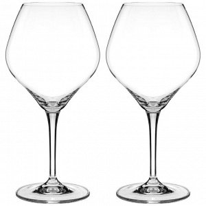 Набор бокалов для вина из 2 штук "amoroso" 350 мл высота 22 см