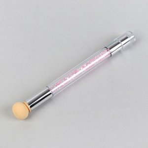Queen fair Двусторонняя ручка для аэропуффинга и стемпинга, 14,5 см, цвет МИКС