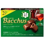 LOTTE Bacchus - сезонный шоколад с жидкой коньячной начинкой