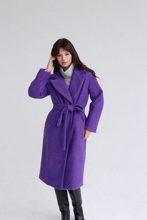 Пальто утеплённое в цвете "инжир"