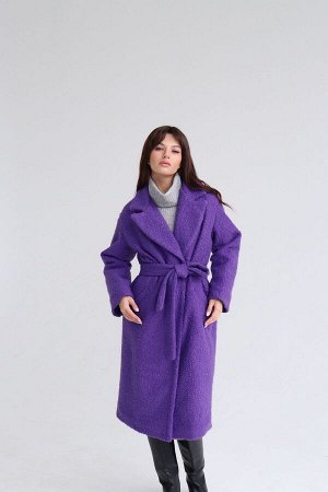 Пальто утеплённое в цвете "инжир"
