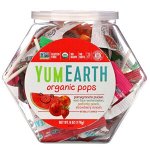 YUMEARTH, Органические леденцы на палочке, 4 вкуса (170 г)