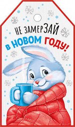 Бирка &quot;Не замерЗАЙ в Новом году&quot; (Символ года)