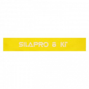 SILAPRO Фитнес-резинка, 30х5х0.03 см, нагрузка 8 кг, латекс