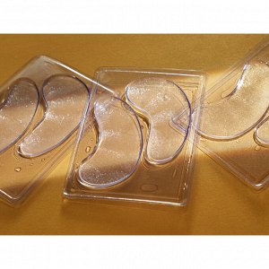 ЮниLook Патчи гидрогелевые для глаз от отеков и обезвоживания Шиммер 8г х 5 пар, 2 вида