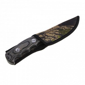 ЕРМАК Нож охотника в ножнах 24(9,5х0,4)см ручка пластик