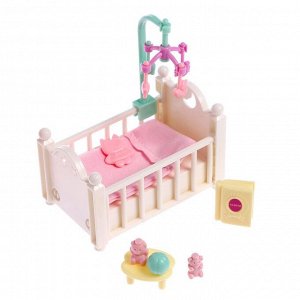 Игровой набор «София Мама» с набором мебели, малышом и аксессуарами, розовый