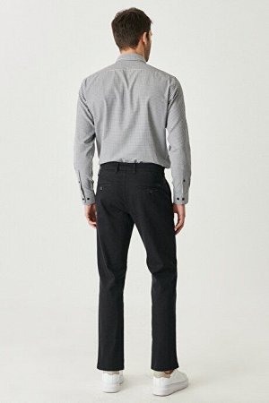 Черные брюки Comfort Fit с эластичным боковым карманом на 360 градусов