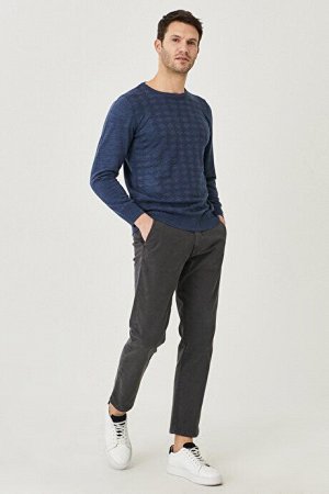 Темно-серые брюки Comfort Fit со сплошным боковым карманом на 360 градусов
