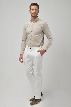 Брюки Slim Fit Dobby Ecru Slim Fit