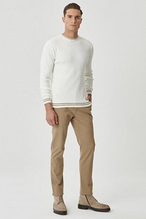 Slim Fit Slim Fit Гибкие брюки чинос Camel Chino Брюки