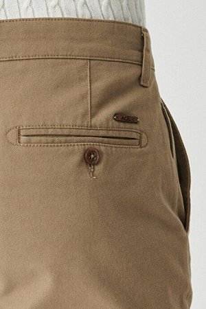 Slim Fit Slim Fit Гибкие брюки чинос Camel Chino Брюки