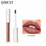 Бархатный матовый блеск для губ, QIBEST (QL13-2#)