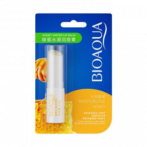 Бальзам для губ с экстрактом мёда «Bioaqua Honey Water», 2,7 г