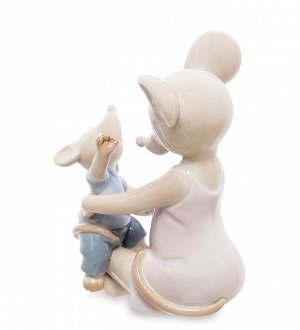 Фигурка «Мышь с малышом» (Pavone)