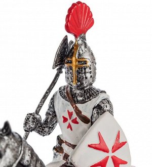 WS-828 Статуэтка "Конный рыцарь крестоносец"