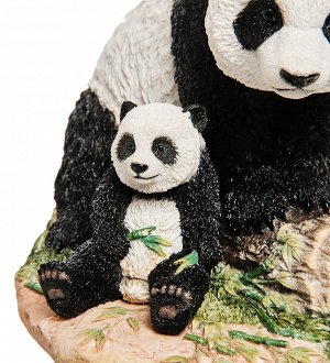 Статуэтка «Панда с детенышем»