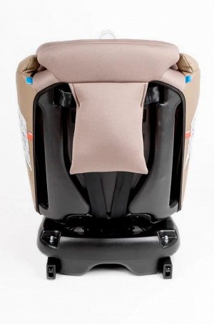 Автокресло детское AMAROBABY Brilliant ISOFIX класс D, группа 0+/1/2/3, (бежевый)