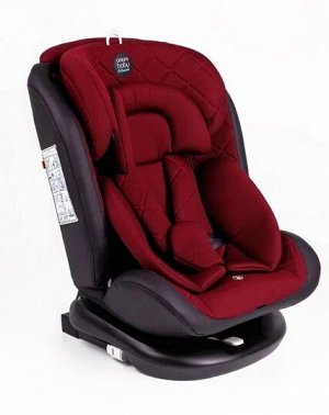 Автокресло детское AMAROBABY Brilliant ISOFIX класс D, группа 0+/1/2/3, (красный)