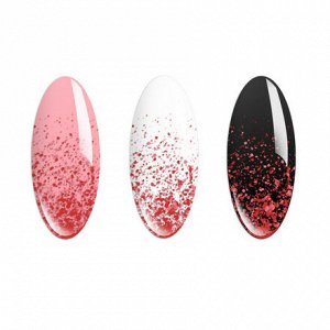 Хлопья-гель 007 красные  Ice Nova cloudy gel 5 gr