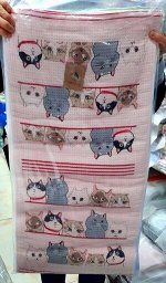 Полотенце хб &quot;Кошки&quot; 34см*75 см
