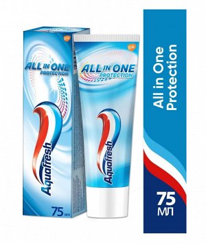 АКВАФРЕШ Зубная паста All-in-One Protection /75