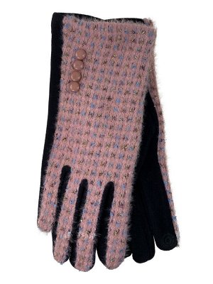 Женские велюровые демисезонные перчатки