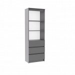 Стеллаж Мори 604х354х1800 графит