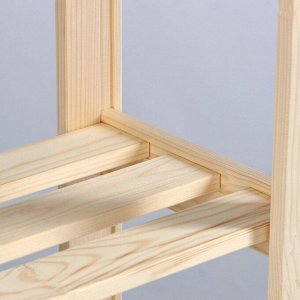 Стеллаж деревянный усиленный  180х84х28см, 6 полок