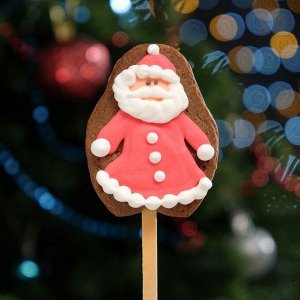 Печенье шоколадное на палочке «Зимнее», 30 г