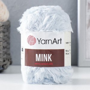 Пряжа "Mink" 100% полиамид 75м/50гр (351 голубой)