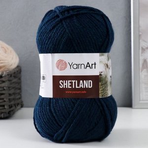 Пряжа "Shetland" 30% шерсть верджин, 70% акрил 220м/100гр (533 морск.волна)