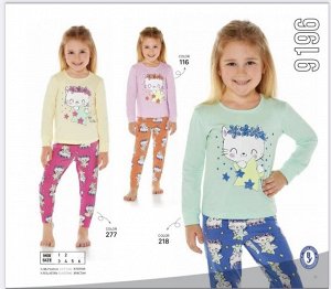Пижама для девочек, арт. 9196