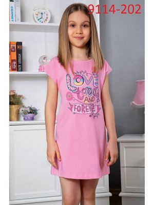 Ночная сорочка для девочки, арт. 9114-202