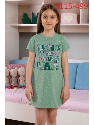 Ночная сорочка для девочки, арт. 9115-499
