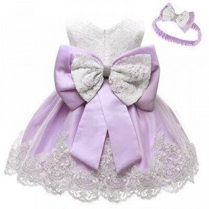 Платье на  девочку,цвет фиолетовый