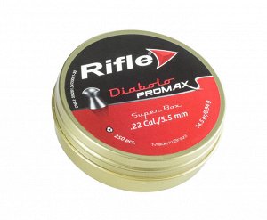 Пуля пневм. RIFLE Diabolo Promax 5,5 мм. 0.94 гр. (250 шт. в банке)
