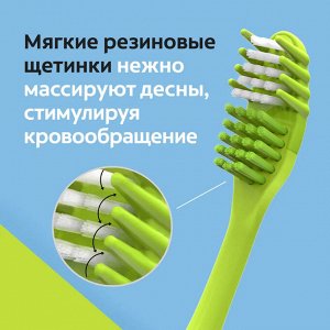 Colgate КОЛГЕЙТ Зубная щетка Массажер 1+1 средняя