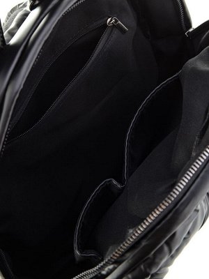 Рюкзак черный 35x12x25 ткань
