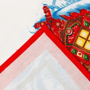 Скатерть новогодняя Этель ""Новогодняя сказка""150х180см +/-3см с ГМВО, хл100%