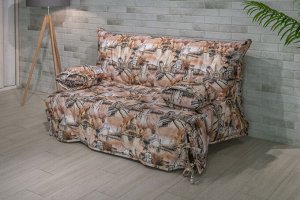 Малогабаритный диван Аккордеон 1,4 (поролон)+2 подушки
