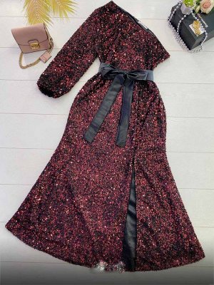 Платье Ткань : Пайетка на подкладке Длина изделия 149-151см