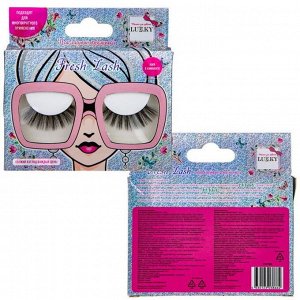 Реснички накладные NATURAL, клей в комплекте LUKKY Fresh Lash Т21762