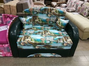 Диван Мартиник-3 ППУ + 2 подушки