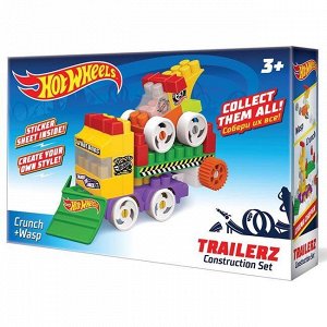 Конструктор Bauer 724 hot wheels серия trailerz Crunch + Wasp