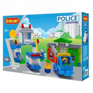 Конструктор Bauer 632 "Полиция" набор Ограбление банка