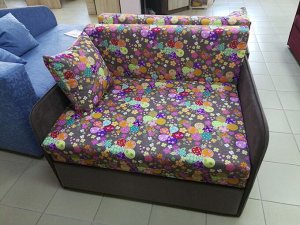 Малогабаритный диван Лия (поролон) + 1 подушка