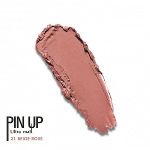 LUXVISAGE Блеск для губ PIN-UP ultra matt тон 21