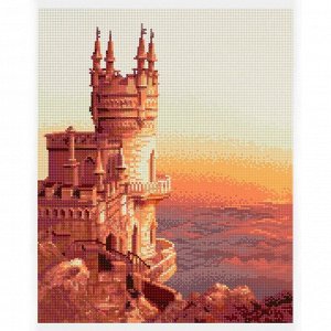 Набор для творчества Алмазная мозаика 40*50,см KiK i "Крымский замок" полная выкладка ALM031